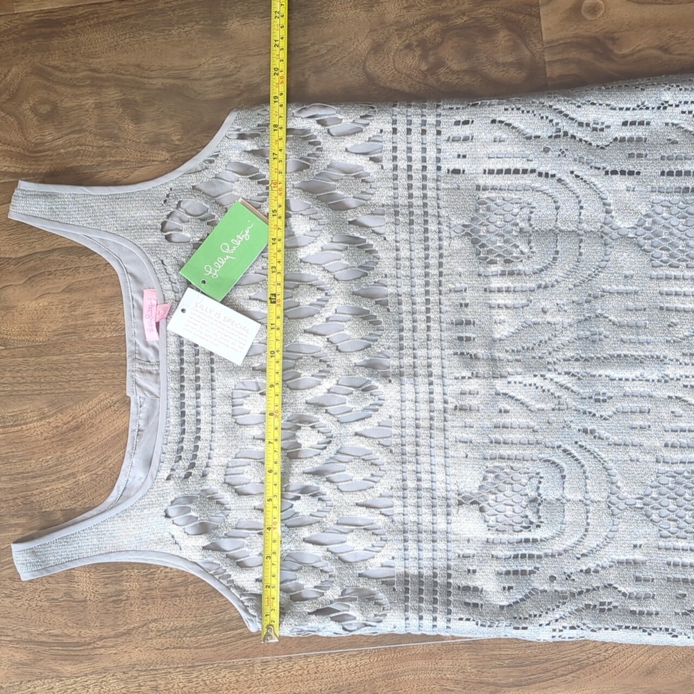 Lilly Pulitzer Silver Arlington Dress - Picture 9 of 11